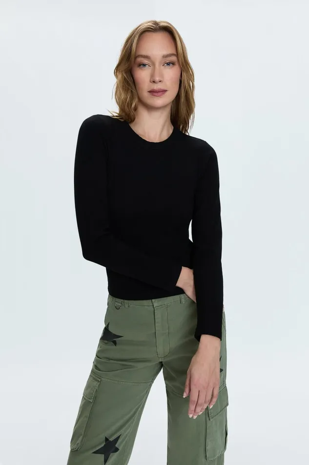 Women Bailey Top 8211 Noir Pistola Denim Tops
