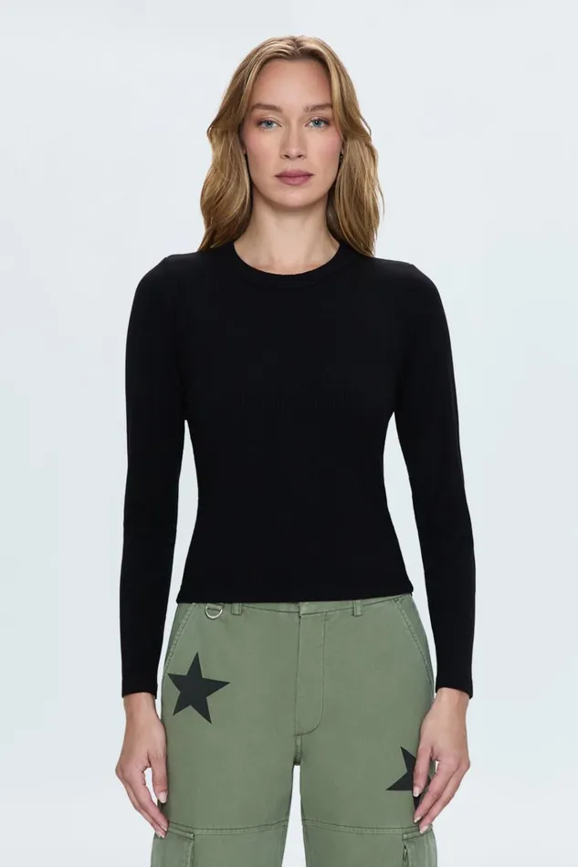 Women Bailey Top 8211 Noir Pistola Denim Tops