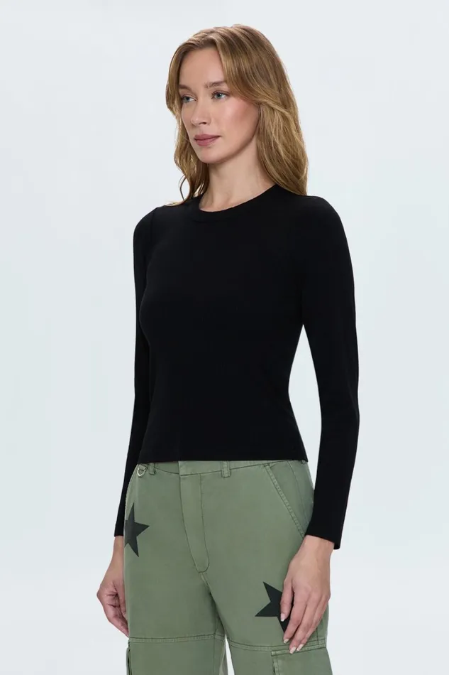 Women Bailey Top 8211 Noir Pistola Denim Tops