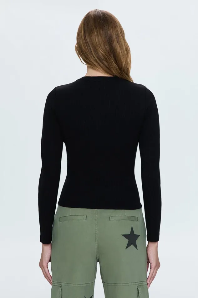 Women Bailey Top 8211 Noir Pistola Denim Tops