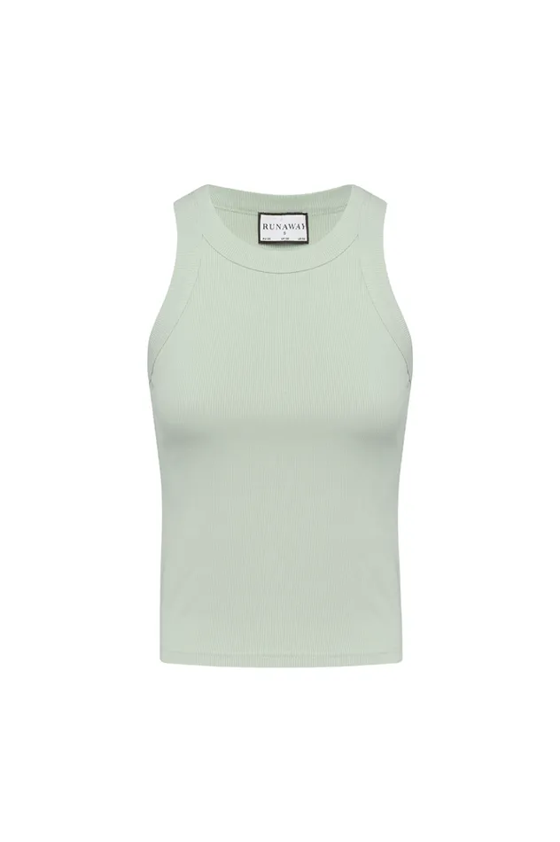 Women Basic Runaway The Label Staple Tank Pistachio Staple Tank Pistachio