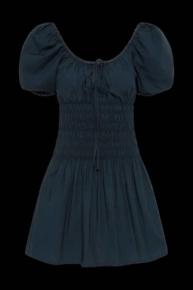 Women Beatrice Mini Dress Navy Faithfull The Brand Mini Dresses Women Beatrice Mini Dress Navy Faithfull The Brand Mini Dresses