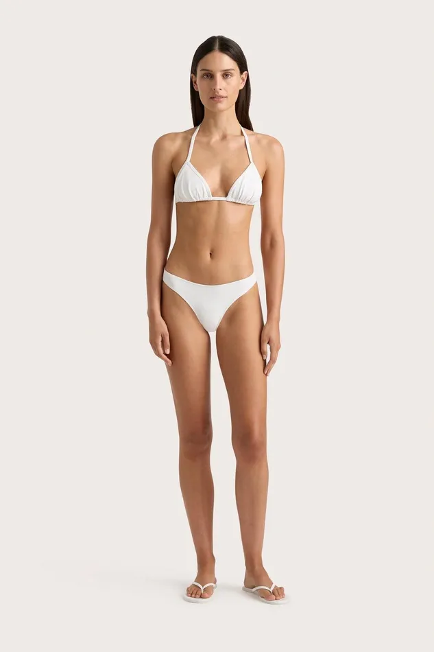 Women Bebe Bikini Bottom White Faithfull The Brand Swim