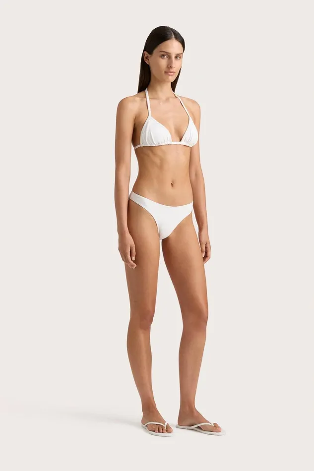 Women Bebe Bikini Bottom White Faithfull The Brand Swim Women Bebe Bikini Bottom White Faithfull The Brand Swim