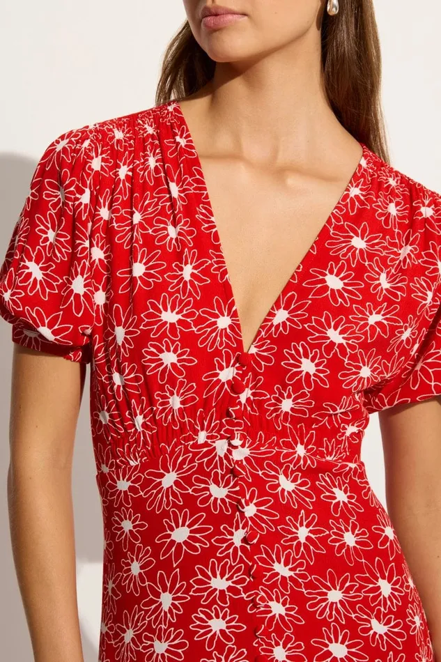 Women Bellavista Midi Dress La Isla Floral Red Exclusive 8211 Final Sale Faithfull The Brand Dresses Women Bellavista Midi Dress La Isla Floral Red Exclusive 8211 Final Sale Faithfull The Brand Dresses