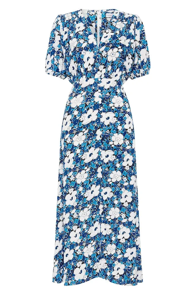 Women Bellavista Midi Dress Vita Bella Floral Blue Exclusive 8211 Final Sale Faithfull The Brand Dresses Women Bellavista Midi Dress Vita Bella Floral Blue Exclusive 8211 Final Sale Faithfull The Brand Dresses