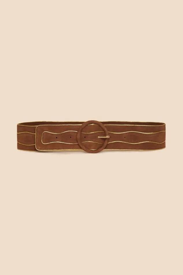 Women Belts RIXO Catalina Tan