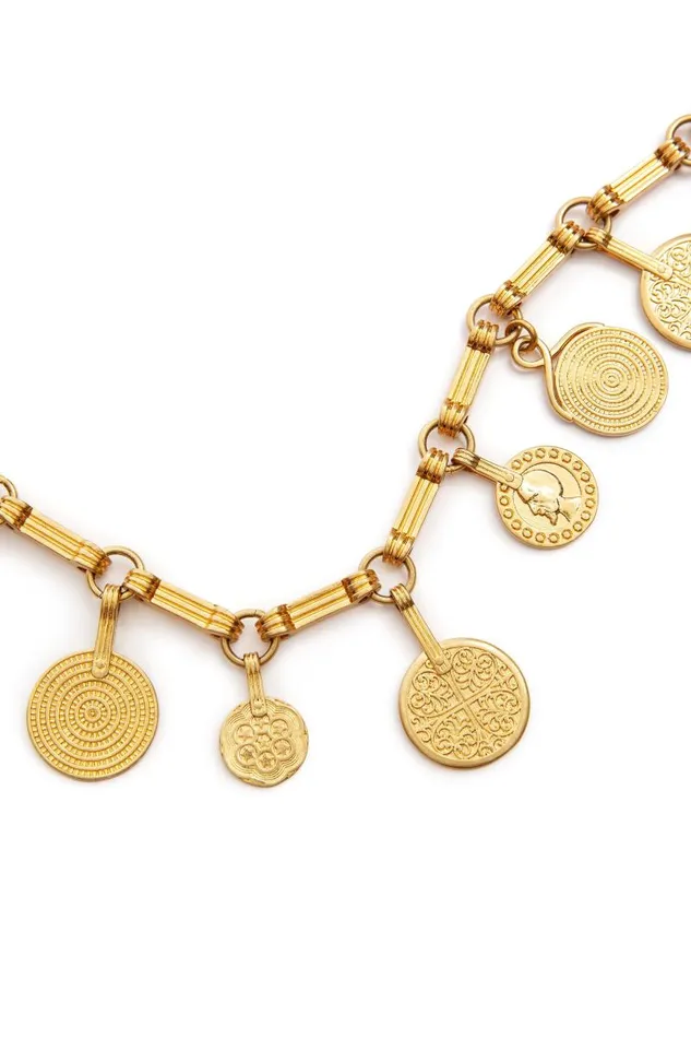 Women Belts RIXO Isolde Gold Women Belts RIXO Isolde Gold