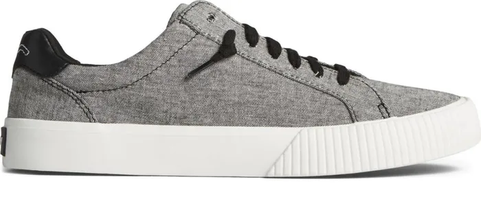 Women Bermuda SeaCycled Canvas Sneaker Black Sperry Sneakers