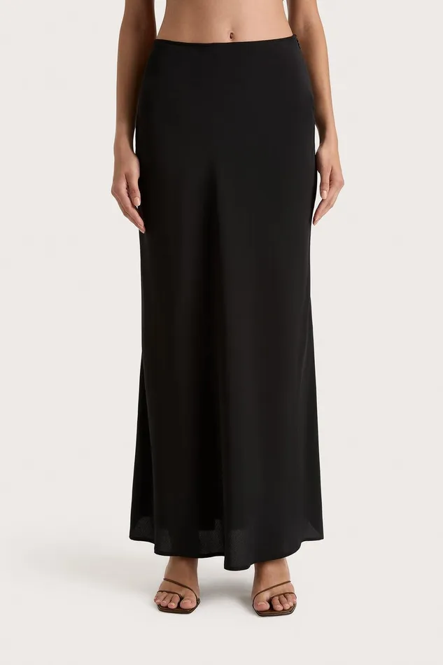 Women Biarritz Maxi Skirt Black Faithfull The Brand Skirts and Shorts Women Biarritz Maxi Skirt Black Faithfull The Brand Skirts and Shorts