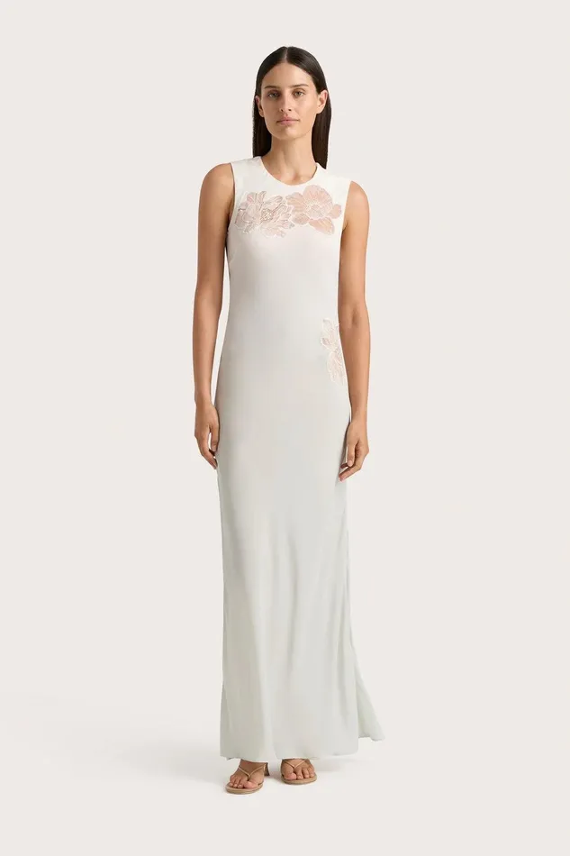 Women Biarritz Tank Maxi Dress Foam Ombre Faithfull The Brand Dresses