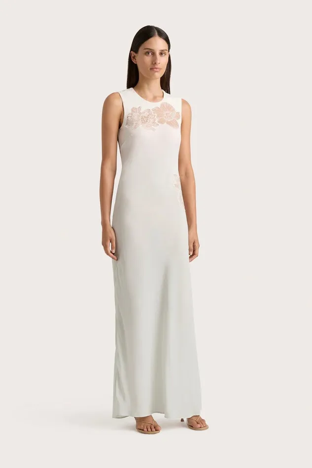 Women Biarritz Tank Maxi Dress Foam Ombre Faithfull The Brand Dresses Women Biarritz Tank Maxi Dress Foam Ombre Faithfull The Brand Dresses
