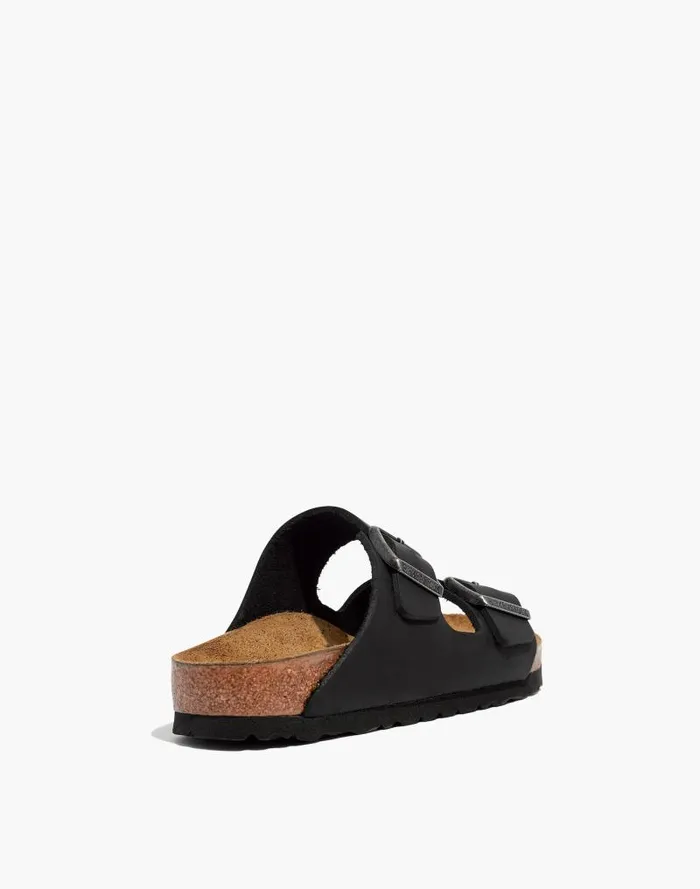 Women Birkenstock Arizona Sandals In BirkoFlor True Black Madewell Sandals