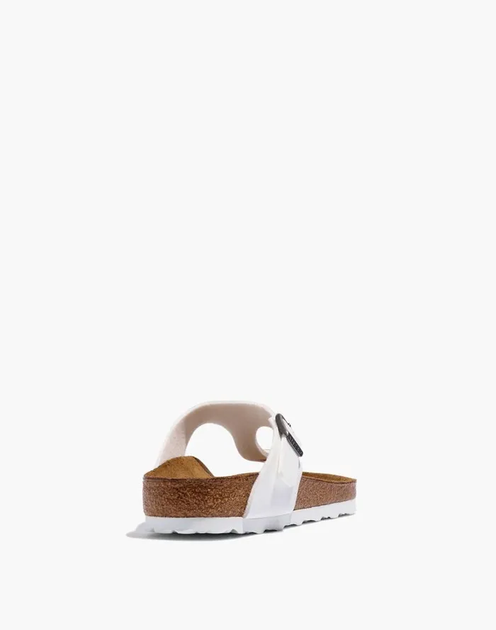 Women Birkenstock Gizeh Sandals In BirkoFlor White Madewell Sandals