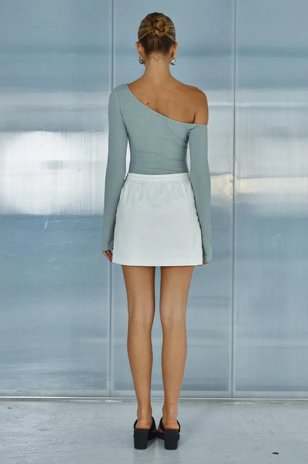 Women Bodysuits Runaway The Label KIRBY BODYSUIT Sage