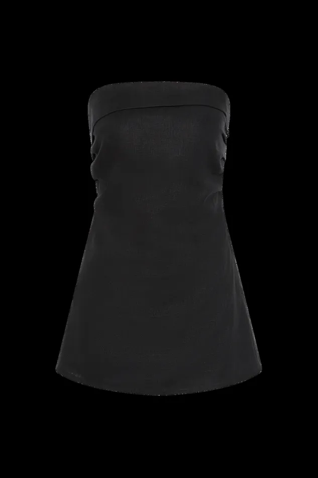 Women Boe Tunic Top Black Faithfull The Brand Tops Women Boe Tunic Top Black Faithfull The Brand Tops
