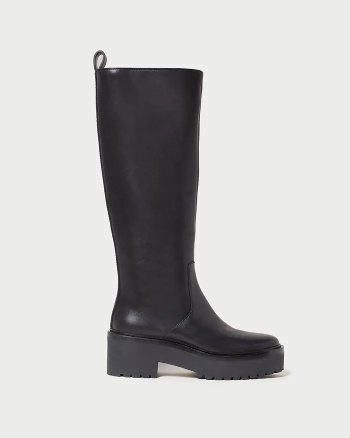 Women Boots Loeffler Randall Carlee Black Tall Lug Boot I Tall Boots I Footwear Women Boots Loeffler Randall Carlee Black Tall Lug Boot I Tall Boots I Footwear