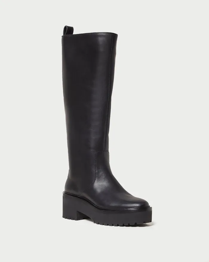 Women Boots Loeffler Randall Carlee Black Tall Lug Boot I Tall Boots I Footwear Women Boots Loeffler Randall Carlee Black Tall Lug Boot I Tall Boots I Footwear