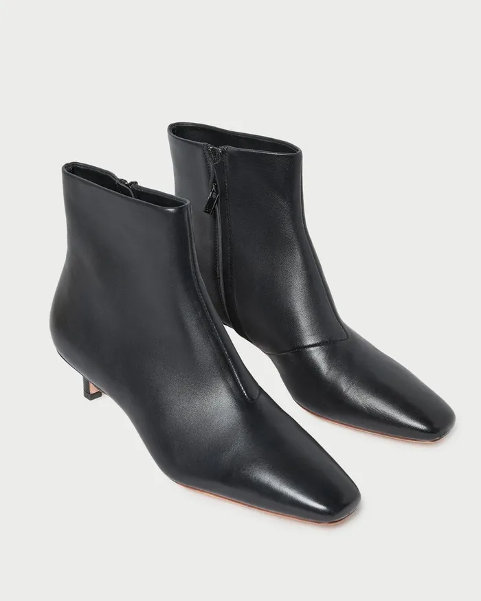 Women Boots Loeffler Randall Marcella Black Leather Ankle Boot Women Boots Loeffler Randall Marcella Black Leather Ankle Boot
