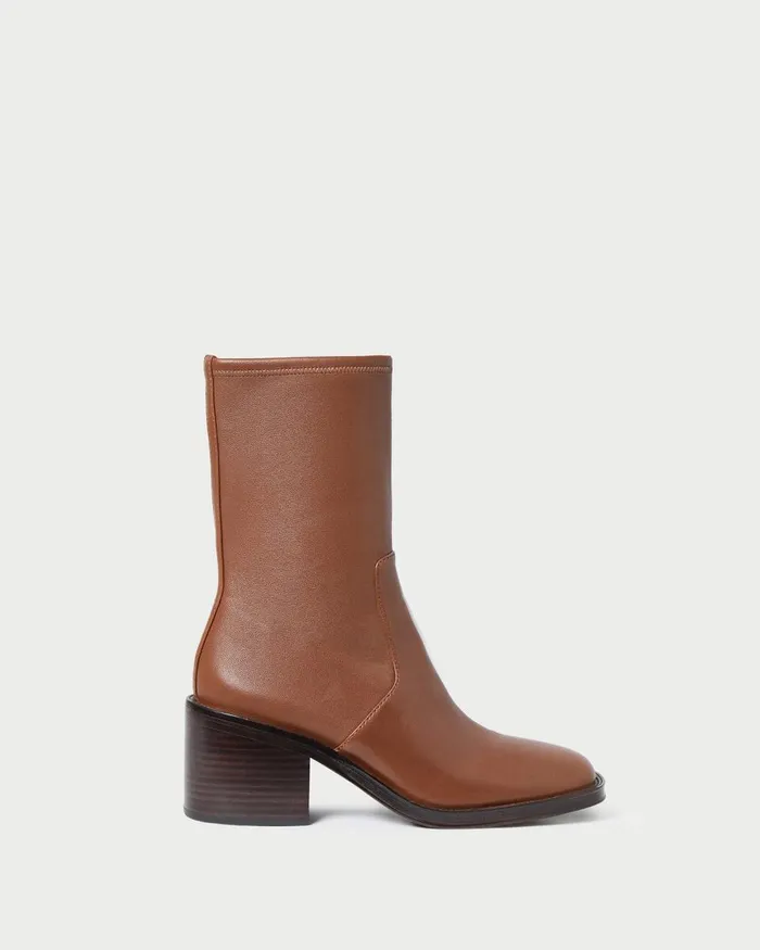 Women Boots Loeffler Randall Nolan Acorn Stretch Ankle Bootie
