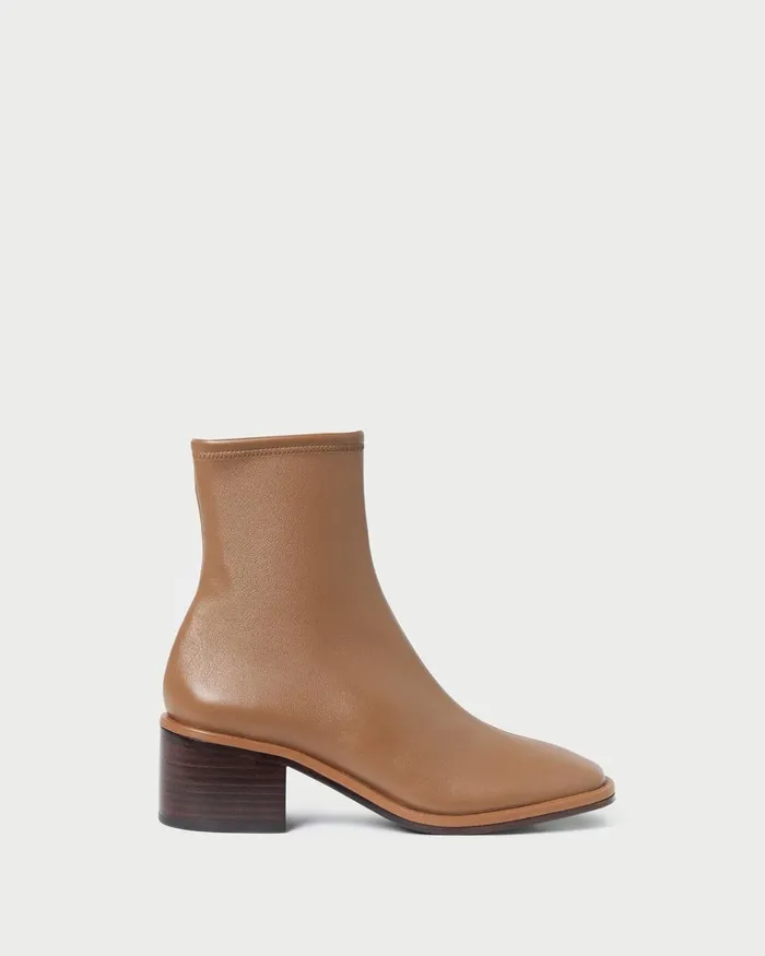 Women Boots Loeffler Randall Roxy Safari Block Heel Bootie