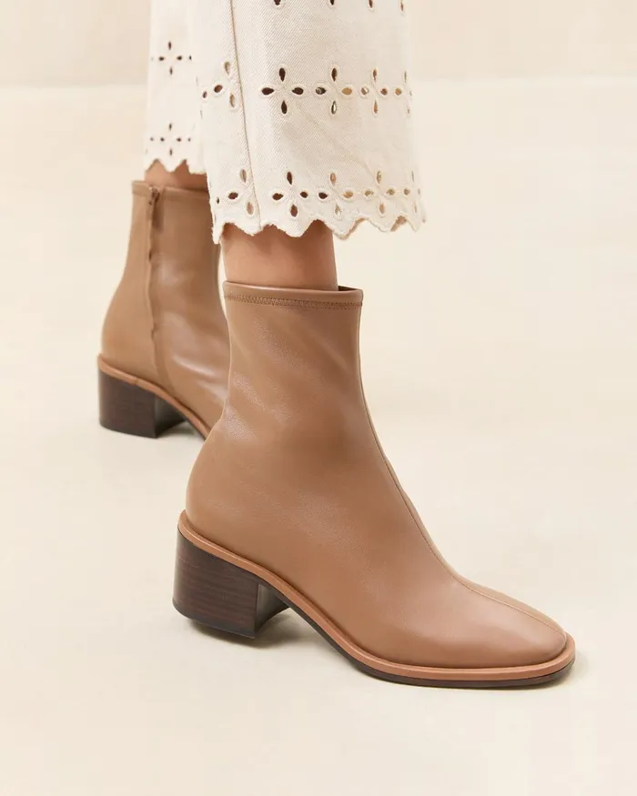 Women Boots Loeffler Randall Roxy Safari Block Heel Bootie Women Boots Loeffler Randall Roxy Safari Block Heel Bootie