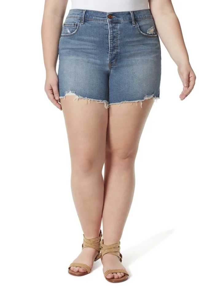 Women Bottoms Jessica Simpson Infinite High Waist Short In Three Times Three Times Women Bottoms Jessica Simpson Infinite High Waist Short In Three Times Three Times