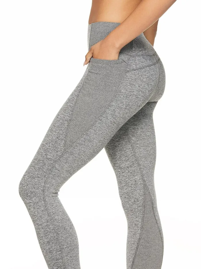 Women Bottoms Jessica Simpson Stealth Legging In Heather Meteorite Heather Meteorite