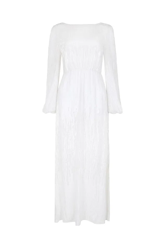 Women Bridal Party RIXO Coco Ivory Sequin Women Bridal Party RIXO Coco Ivory Sequin