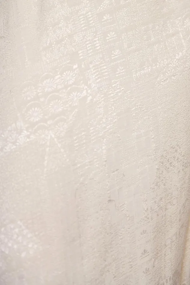 Women Bridal RIXO Benedict Town House Jacquard Antique White Women Bridal RIXO Benedict Town House Jacquard Antique White