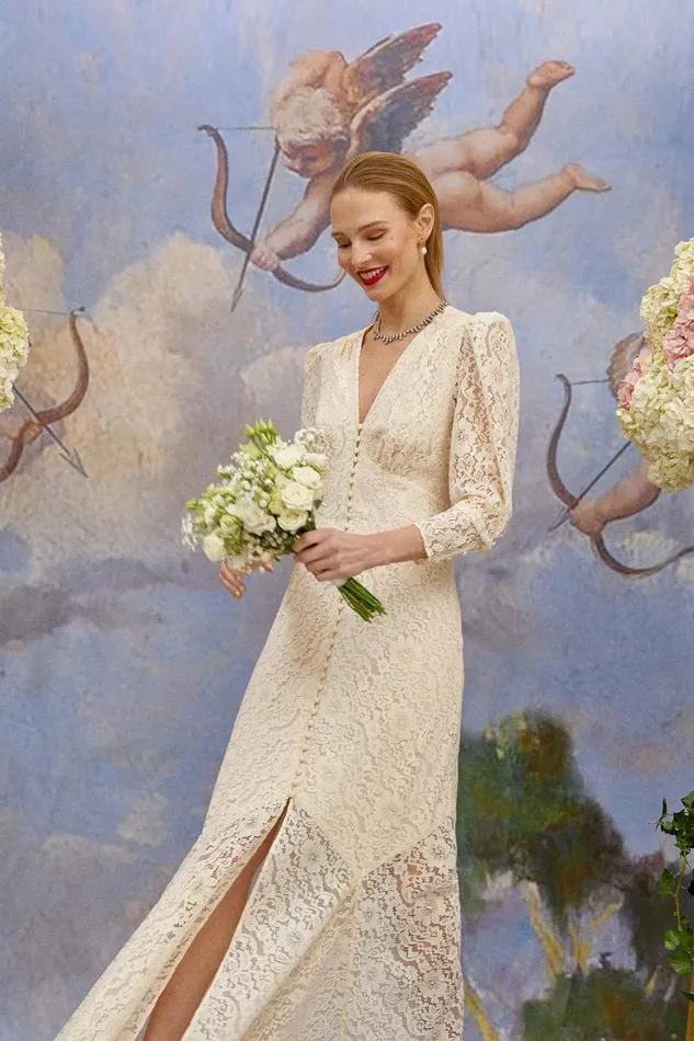 Women Bridal RIXO Fleur Corded Lace Women Bridal RIXO Fleur Corded Lace