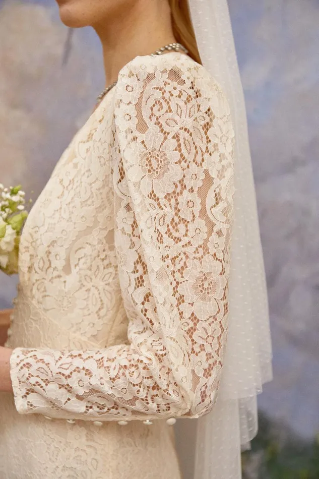 Women Bridal RIXO Fleur Corded Lace Women Bridal RIXO Fleur Corded Lace