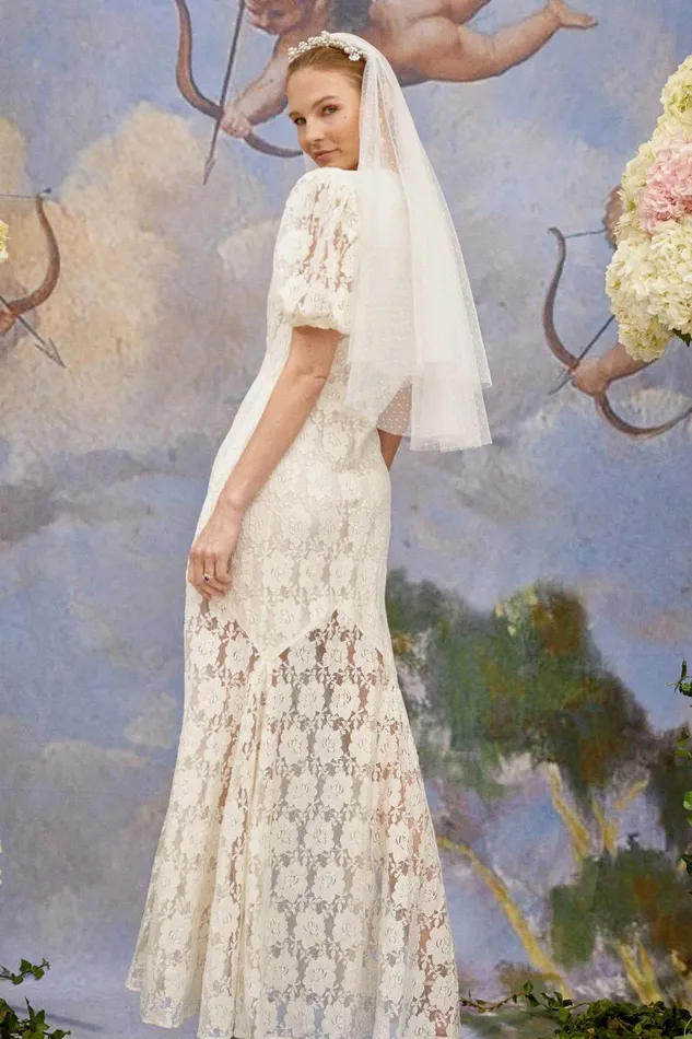 Women Bridal RIXO Louella Floral Lace Women Bridal RIXO Louella Floral Lace