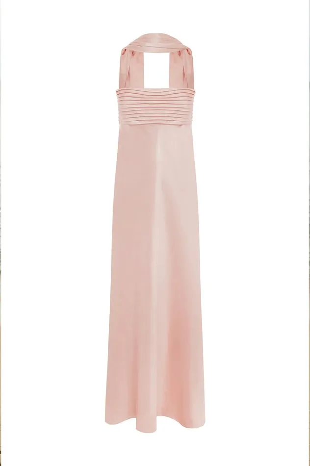 Women Bridesmaids Dresses Runaway The Label ELSA MAXI DRESS Musk
