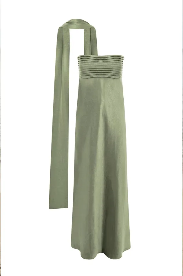 Women Bridesmaids Dresses Runaway The Label ELSA MAXI DRESS Sage