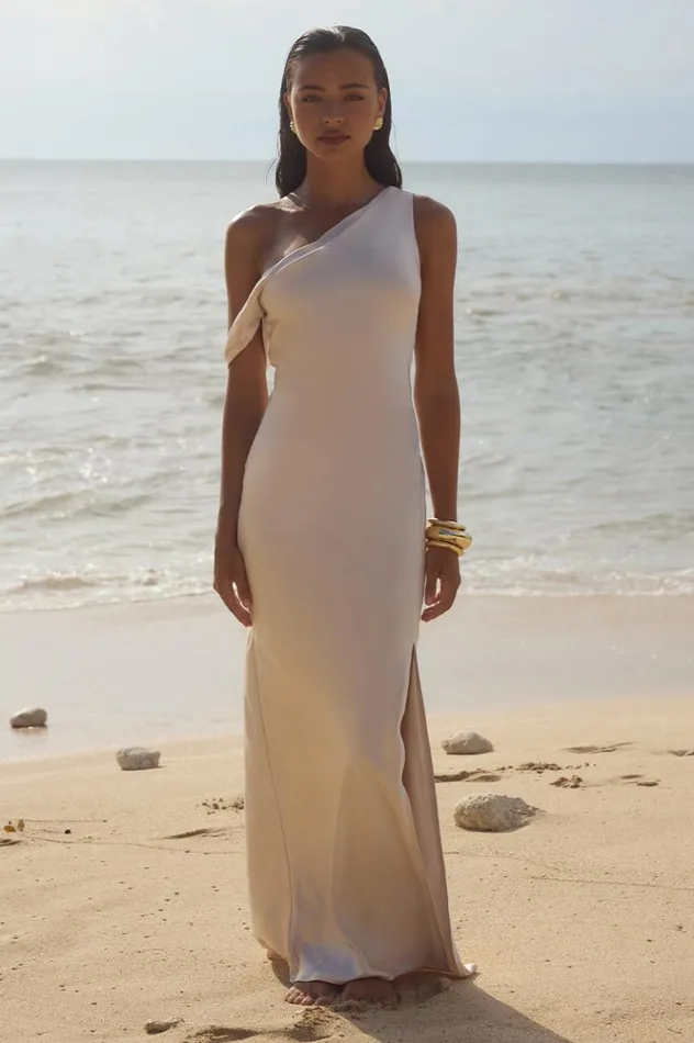 Women Bridesmaids Dresses Runaway The Label GIA MAXI DRESS Ivory