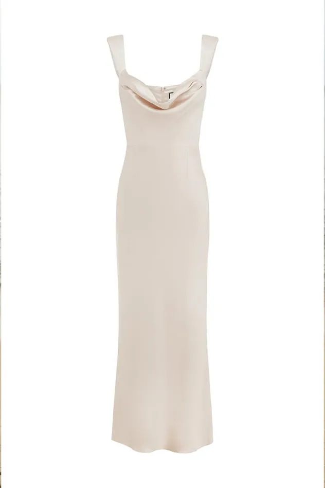 Women Bridesmaids Dresses Runaway The Label MARGOT MAXI DRESS Ivory