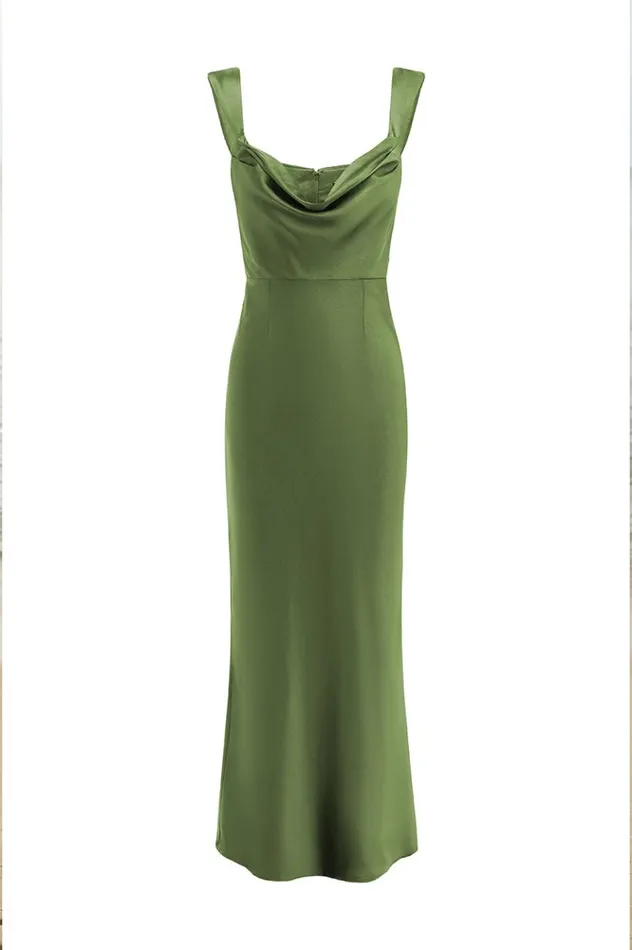 Women Bridesmaids Dresses Runaway The Label MARGOT MAXI DRESS Olive