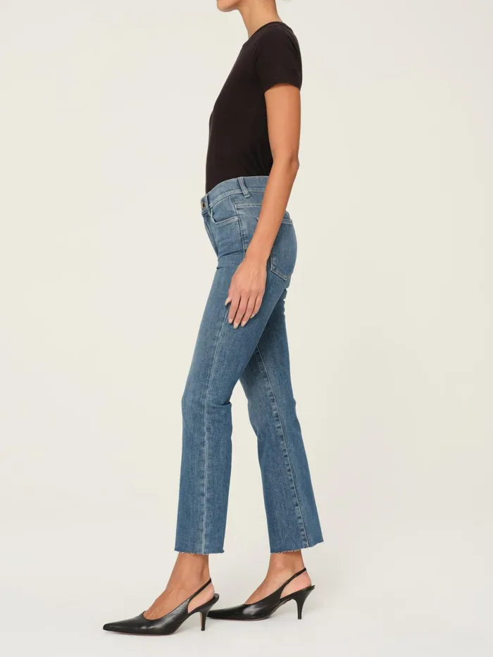 Women Bridget Boot High Rise Instasculpt Crop Jeans DL1961 Bootcut Flare