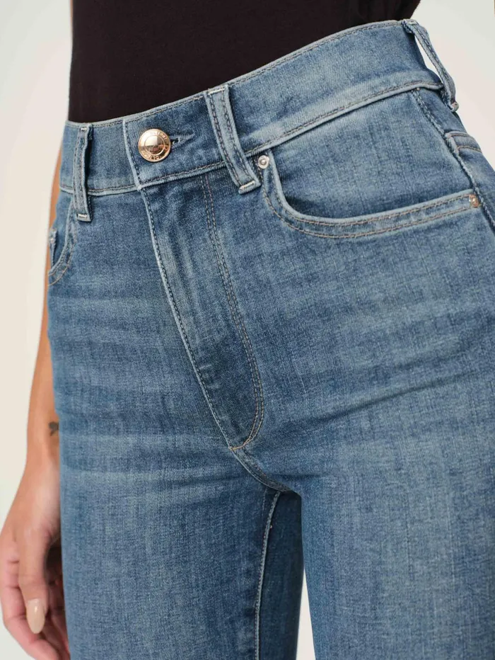Women Bridget Boot High Rise Instasculpt Crop Jeans DL1961 Bootcut Flare