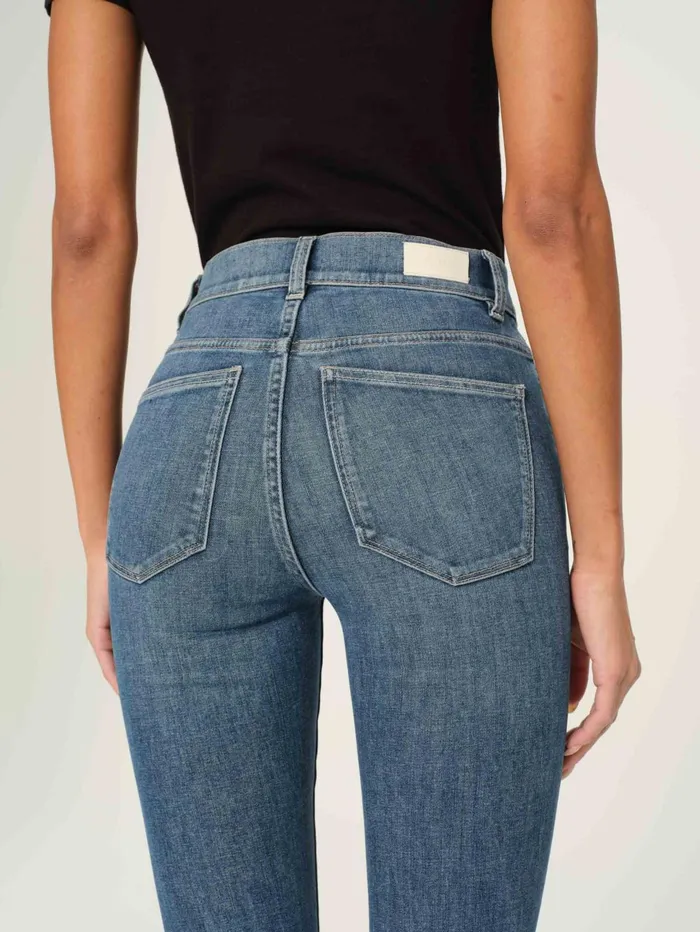 Women Bridget Boot High Rise Instasculpt Crop Jeans DL1961 Bootcut Flare