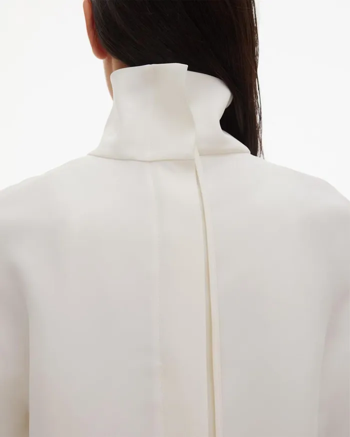 Women Cady High Neck Top Ivory Helmut Lang Tops