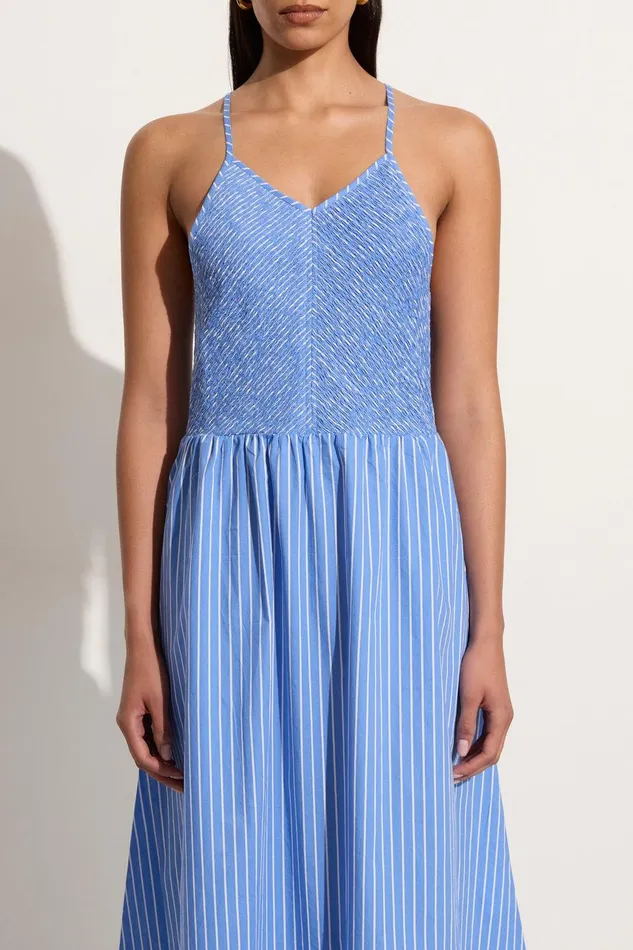 Women Camera Midi Dress Baratti Stripe 8211 Final Sale Faithfull The Brand Dresses Women Camera Midi Dress Baratti Stripe 8211 Final Sale Faithfull The Brand Dresses