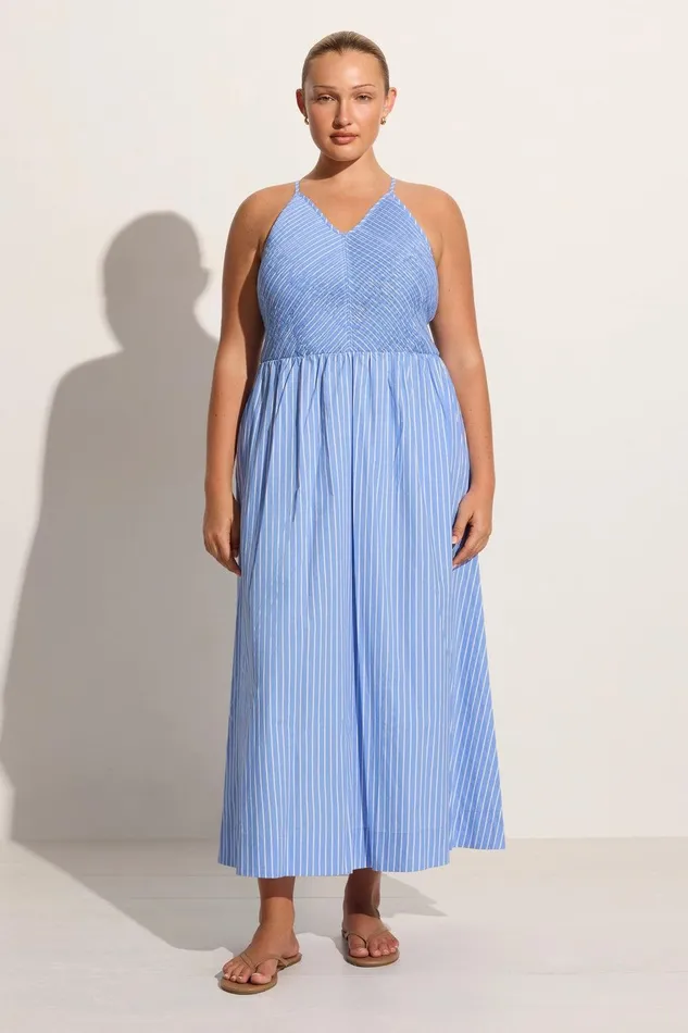 Women Camera Midi Dress Baratti Stripe 8211 Final Sale Faithfull The Brand Dresses Women Camera Midi Dress Baratti Stripe 8211 Final Sale Faithfull The Brand Dresses