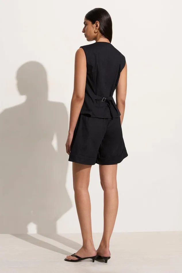 Women Campania Short Black Faithfull The Brand Skirts and Shorts Women Campania Short Black Faithfull The Brand Skirts and Shorts