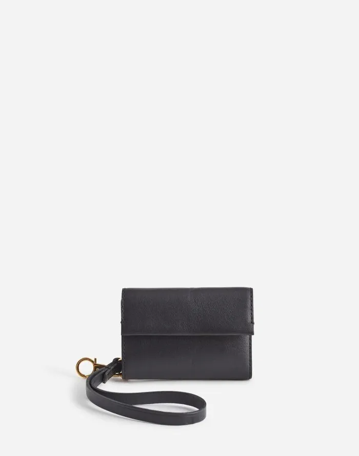 Women Card Case Wristlet True Black Madewell Pouches and Wallets