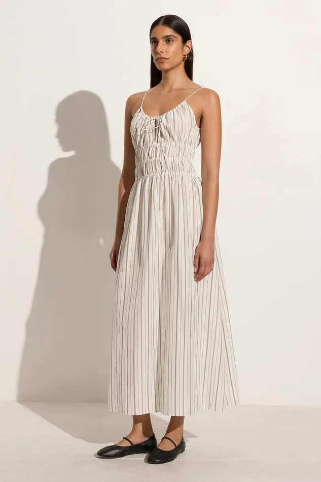 Women Carinna Midi Dress Trieste Stripe 8211 Final Sale Faithfull The Brand Dresses Women Carinna Midi Dress Trieste Stripe 8211 Final Sale Faithfull The Brand Dresses