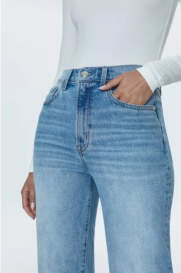 Women Cassie Super High Rise Straight Jean 8211 Fonda Pistola Denim Denim