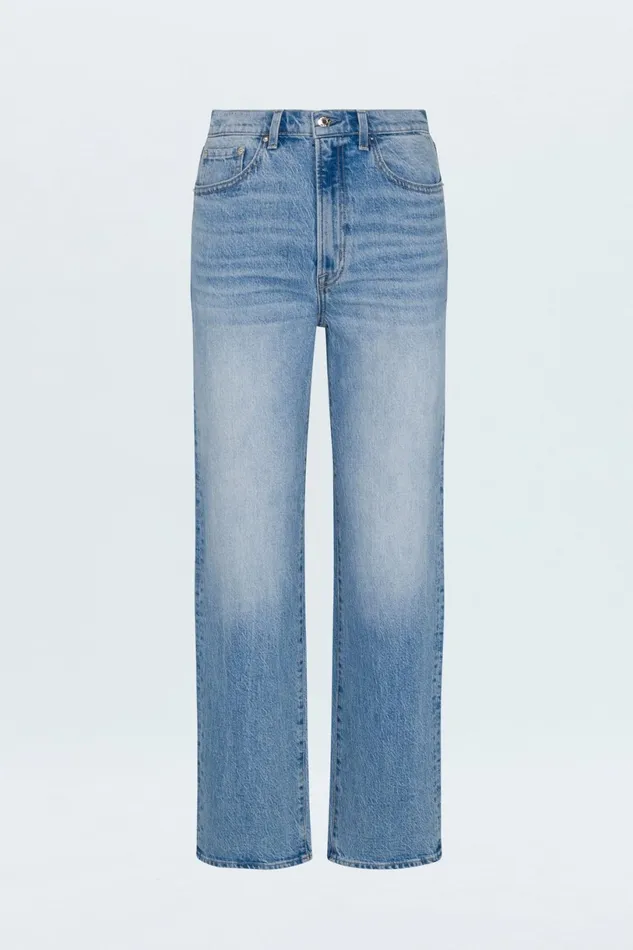 Women Cassie Super High Rise Straight Jean 8211 Fonda Pistola Denim Denim