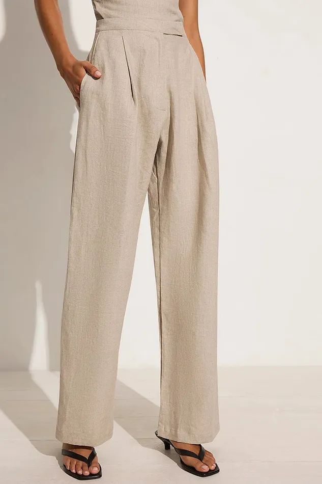 Women Cedros Pant Natural 8211 Final Sale Faithfull The Brand Pants Women Cedros Pant Natural 8211 Final Sale Faithfull The Brand Pants